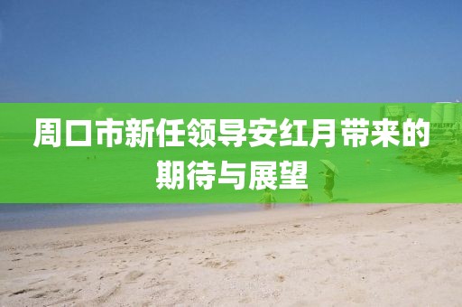 周口市新任領(lǐng)導(dǎo)安紅月帶來(lái)的期待與展望