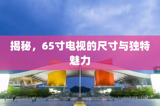 揭秘，65寸電視的尺寸與獨特魅力