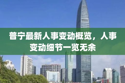 普寧最新人事變動概覽，人事變動細節(jié)一覽無余