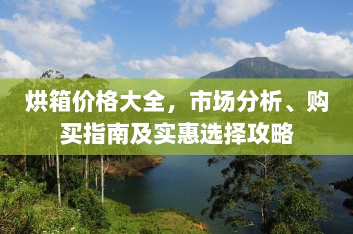 烘箱價(jià)格大全，市場(chǎng)分析、購(gòu)買指南及實(shí)惠選擇攻略