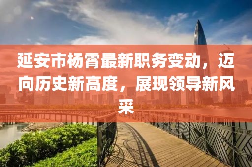 延安市楊霄最新職務變動，邁向歷史新高度，展現(xiàn)領導新風采