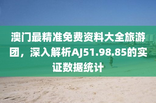 澳門最精準(zhǔn)免費(fèi)資料大全旅游團(tuán)，深入解析AJ51.98.85的實(shí)證數(shù)據(jù)統(tǒng)計(jì)