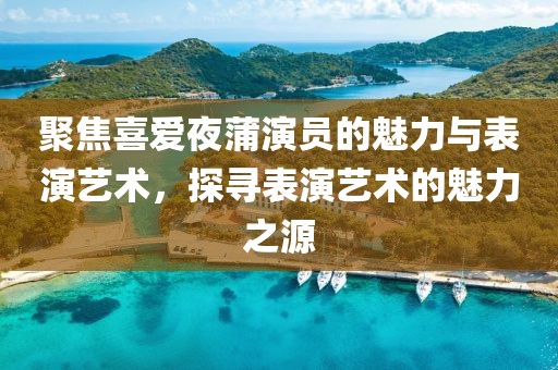 聚焦喜愛夜蒲演員的魅力與表演藝術(shù)，探尋表演藝術(shù)的魅力之源
