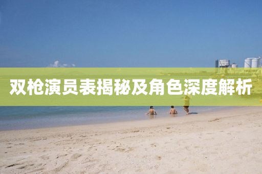 雙槍演員表揭秘及角色深度解析