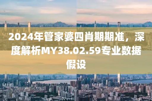 2024年管家婆四肖期期準，深度解析MY38.02.59專業(yè)數(shù)據(jù)假設