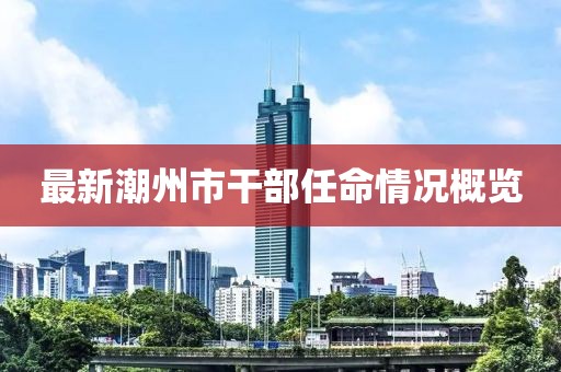 最新潮州市干部任命情況概覽