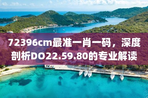 72396cm最準(zhǔn)一肖一碼，深度剖析DO22.59.80的專業(yè)解讀