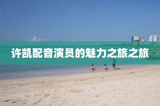 許凱配音演員的魅力之旅之旅