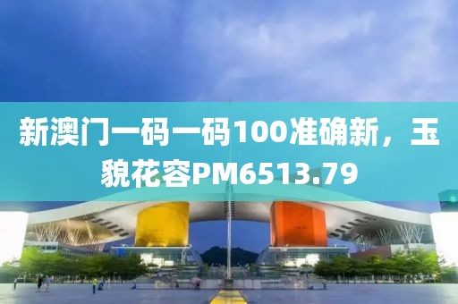 新澳門一碼一碼100準(zhǔn)確新，玉貌花容PM6513.79