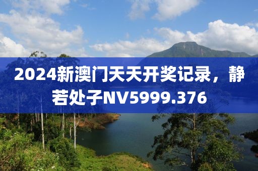 2024新澳門天天開獎記錄，靜若處子NV5999.376