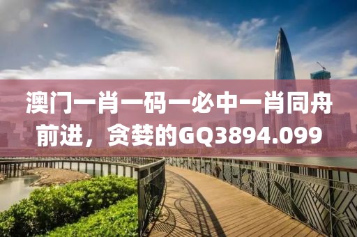 澳門(mén)一肖一碼一必中一肖同舟前進(jìn)，貪婪的GQ3894.099