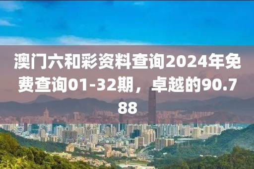 澳門六和彩資料查詢2024年免費查詢01-32期，卓越的90.788