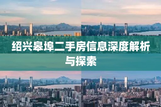 紹興皋埠二手房信息深度解析與探索